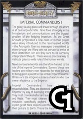 Imperial Commanders I